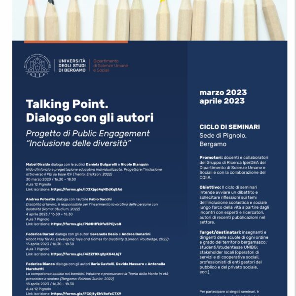 Inclusione delle diversità: Talking Point